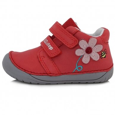 Barefoot batai mergaitėms RED FLOWER AND BEE