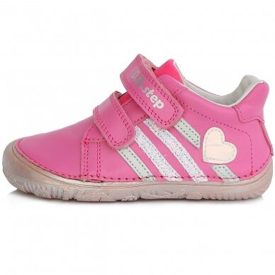 Barefoot batai mergaitėms ROSE STRIPE HEART