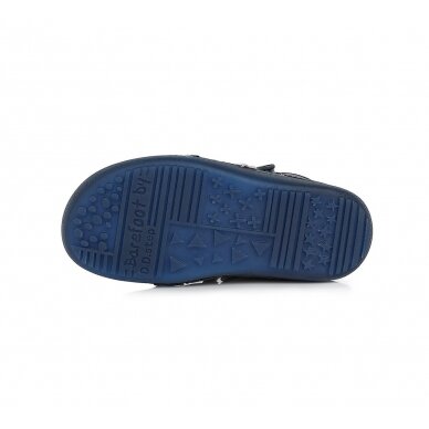 Barefoot batai mergaitėms BLUE BLING STRIPE