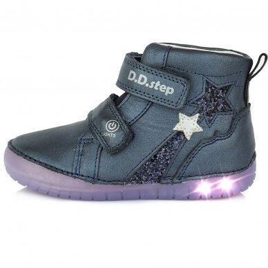 LED odiniai batai mergaitėms BLUE STAR