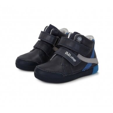LED odiniai batai berniukams BLACK BLUE SHOW
